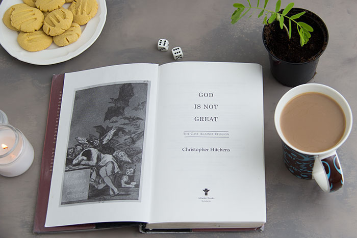 God is not great by Christopher Hitchens. First page