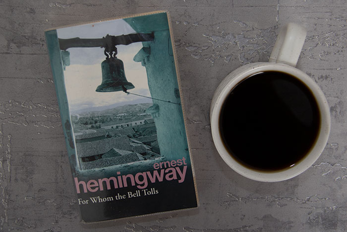 For whom the bell tolls by Ernest Hemingway