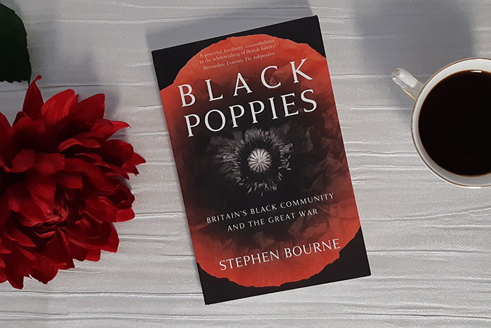 Black poppies by Stephen Bourne